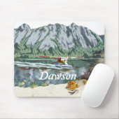 Alaska Bush Flugzeug und Angelreisen Mousepad (Mit Mouse)