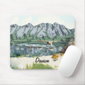 Alaska Bush Flugzeug und Angelreisen Mousepad (Mit Mouse)
