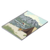 Alaska Bush Flugzeug und Angelreisen Notizblock (Linke Seite)