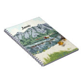 Alaska Bush Flugzeug und Angelreisen Notizblock (Rechte Seite)