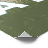 Alaska Bush Flugzeug und Angelreisen Poster (Ecke)