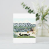 Alaska Bush Flugzeug und Angelreisen Postkarte (Stehend Vorderseite)