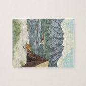 Alaska Bush Flugzeug und Angelreisen Puzzle (Horizontal)