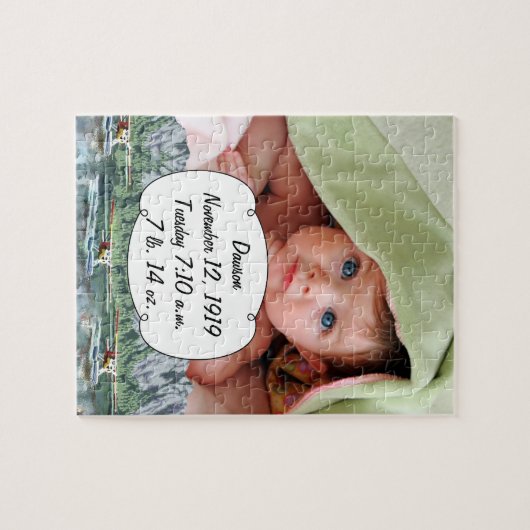 Alaska Bush Flugzeug und Angelreisen Puzzle (Horizontal)