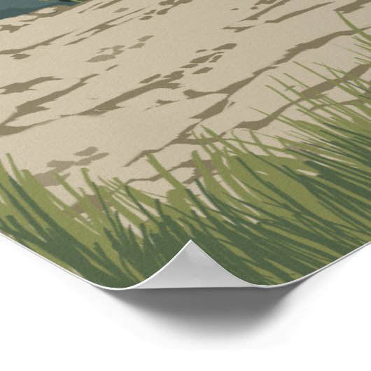 Alaska - Bush Flugzeug und Fischerei Poster (Ecke)