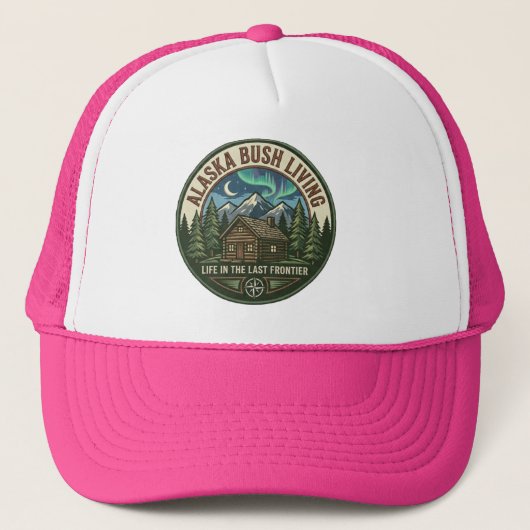 Alaska Bush Living Cap Truckerkappe (Vorderseite)