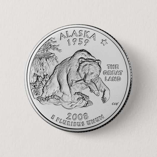 Alaska Button (Vorderseite)