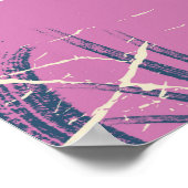 Alaska Cartoon Vintages Wal-Reiseplakat Poster (Ecke)