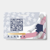 ALASKA - Child ID Card Ausweis (Rückseite)