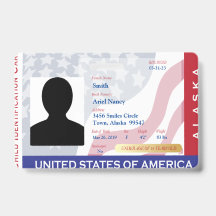 ALASKA - Child ID Card