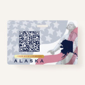 ALASKA - Child ID Card Ausweis (Rückseite)