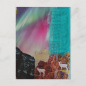 Alaska Collage Postkarte (Vorderseite)