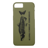 Alaska Combat Fischer Case-Mate iPhone Hülle (Rückseite)