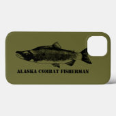 Alaska Combat Fischer Case-Mate iPhone Hülle (Rückseite (Horizontal))