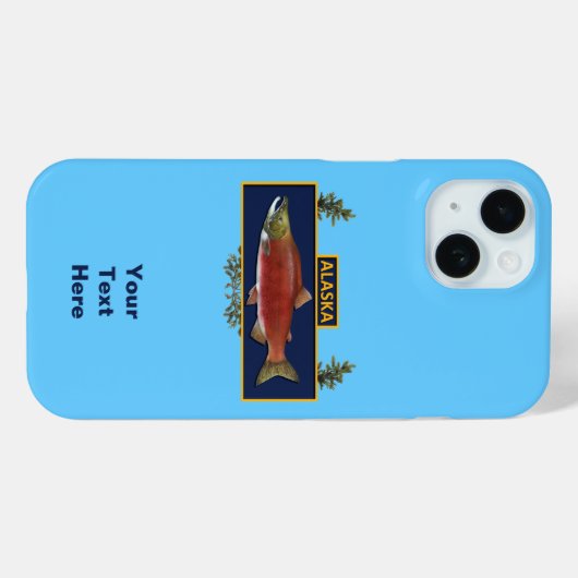 Alaska Combat Fisherman Abzeichen Case-Mate iPhone Hülle (Rückseite (Horizontal))