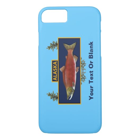 Alaska Combat Fisherman Abzeichen Case-Mate iPhone Hülle (Rückseite)