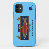 Alaska Combat Fisherman Abzeichen Case-Mate iPhone Hülle (Rückseite)