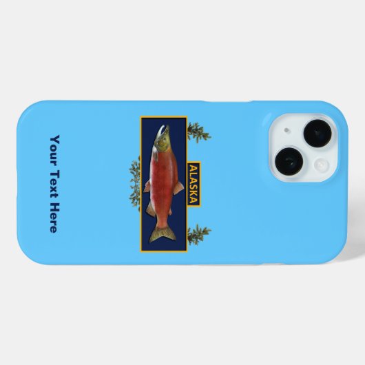 Alaska Combat Fisherman Abzeichen Case-Mate iPhone Hülle (Rückseite (Horizontal))