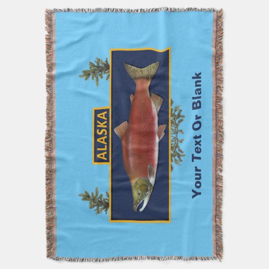 Alaska Combat Fisherman Abzeichen Decke (Vorderseite Vertikal)