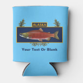 Alaska Combat Fisherman Abzeichen Dosenkühler (Vorderseite)