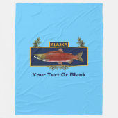 Alaska Combat Fisherman Abzeichen Fleecedecke (Vorderseite)