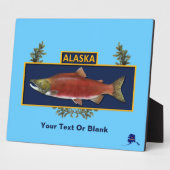 Alaska Combat Fisherman Abzeichen Fotoplatte (Seite)