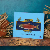 Alaska Combat Fisherman Abzeichen Fotoplatte (Seite)