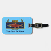 Alaska Combat Fisherman Abzeichen Gepäckanhänger (Vorderseite horizontal)