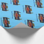 Alaska Combat Fisherman Abzeichen Geschenkpapier (Ecke)