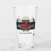 Alaska Combat Fisherman Abzeichen Glas (Rückseite)