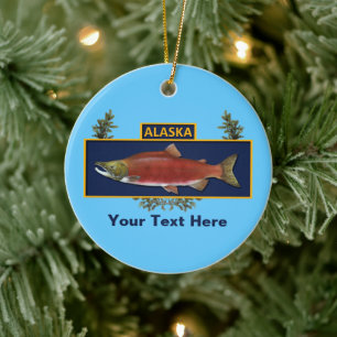 Alaska Combat Fisherman Abzeichen Keramikornament