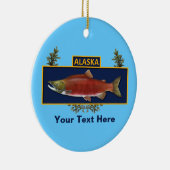 Alaska Combat Fisherman Abzeichen Keramikornament (Rechts)