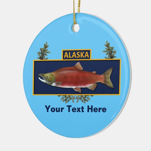 Alaska Combat Fisherman Abzeichen Keramikornament (Links)