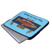 Alaska Combat Fisherman Abzeichen Laptopschutzhülle (Vorne Knopf)