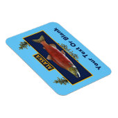 Alaska Combat Fisherman Abzeichen Magnet (Rechte Seite)
