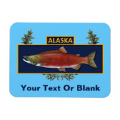 Alaska Combat Fisherman Abzeichen Magnet (Horizontal)