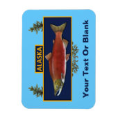 Alaska Combat Fisherman Abzeichen Magnet (Vertikal)