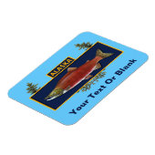Alaska Combat Fisherman Abzeichen Magnet (Linke Seite)