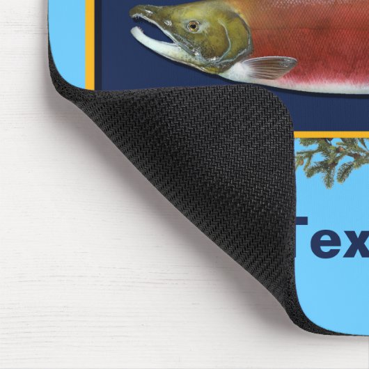 Alaska Combat Fisherman Abzeichen Mousepad (Ecke)