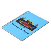 Alaska Combat Fisherman Abzeichen Notizblock (Linke Seite)