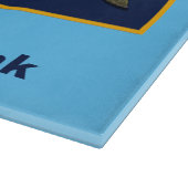 Alaska Combat Fisherman Abzeichen Schneidebrett (Ecke)