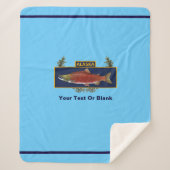 Alaska Combat Fisherman Abzeichen Sherpadecke (Vorderseite)