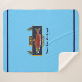 Alaska Combat Fisherman Abzeichen Sherpadecke (Vorderseite (Horizontal))