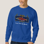 Alaska Combat Fisherman Abzeichen Sweatshirt (Vorderseite)