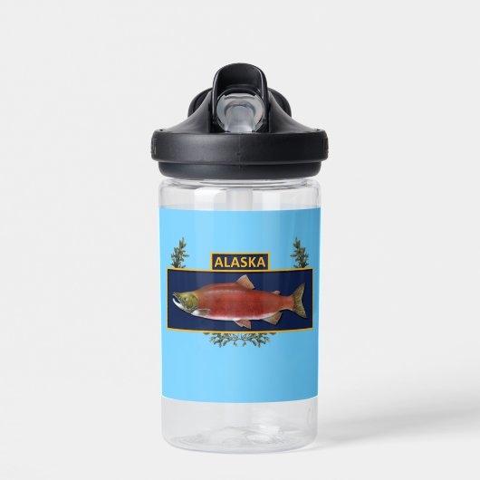Alaska Combat Fisherman Abzeichen Trinkflasche (Vorne)