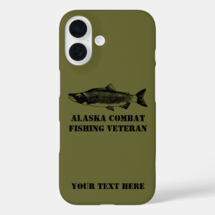 Alaska Combat Fishing Veteran iPhone 16 Hülle
