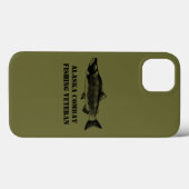 Alaska Combat Fishing Veteran Case-Mate iPhone Hülle (Rückseite (Horizontal))