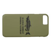 Alaska Combat Fishing Veteran Case-Mate iPhone Hülle (Rückseite (Horizontal))