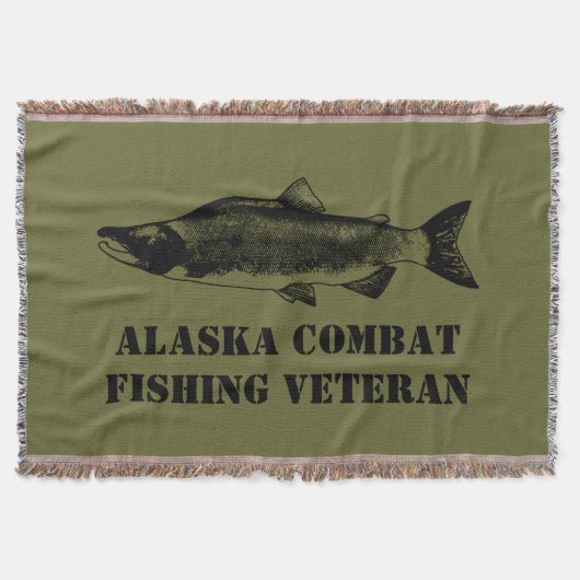 Alaska Combat Fishing Veteran Decke (Vorderseite)