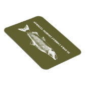 Alaska Combat Fishing Veteran Magnet (Rechte Seite)